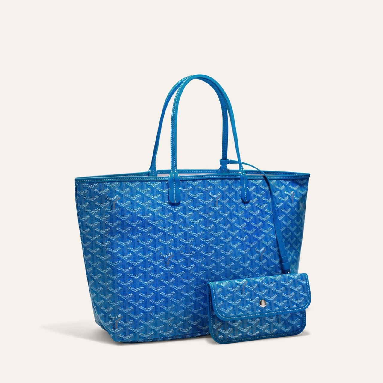 最安値挑戦中★Goyard Saint Louis PM☆超人気 Goyard Saint Louis PM Grey Coated Canvas Silver AA