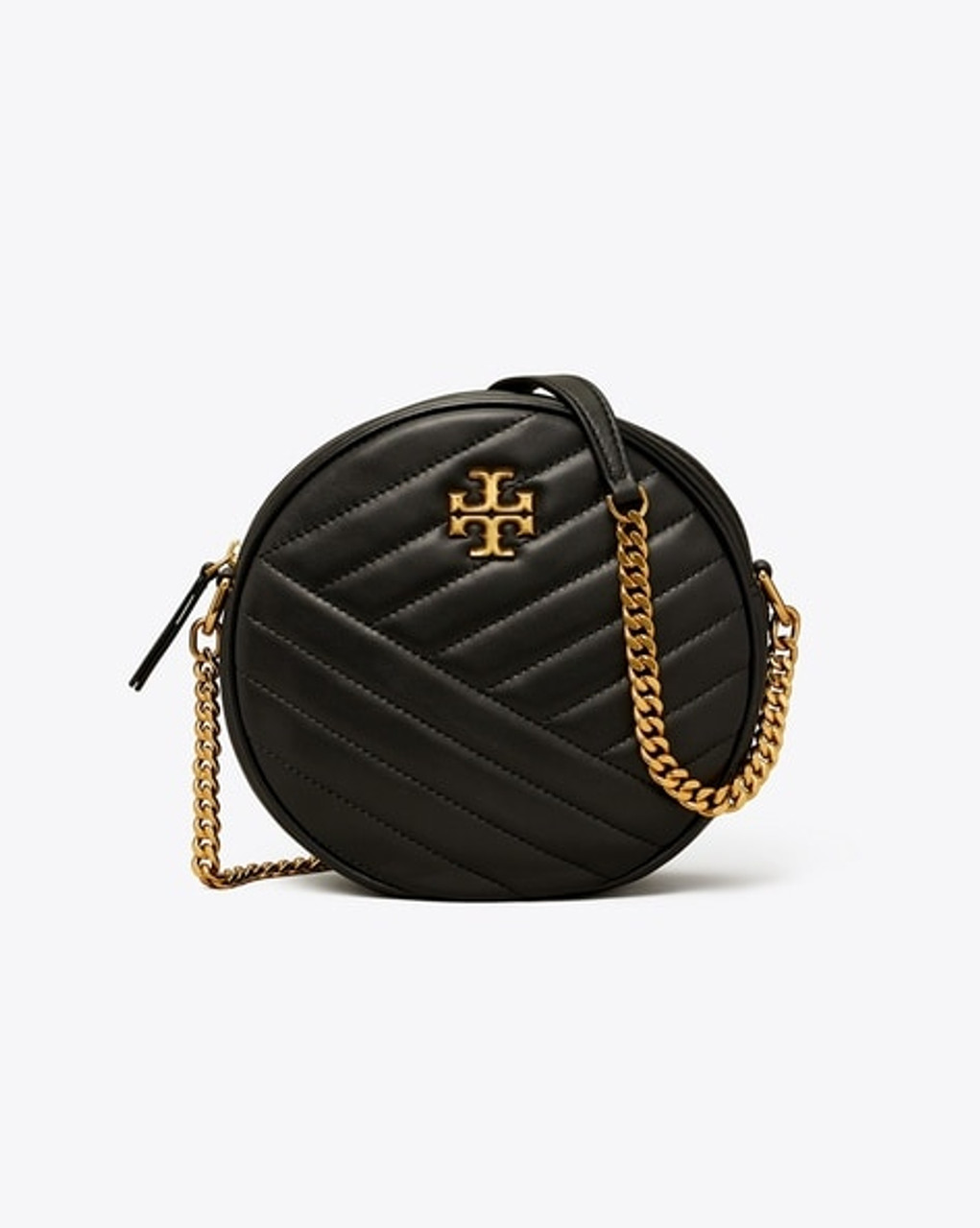 TORY BURCH Kira Chevron Circle Bag With Adjustable Strap