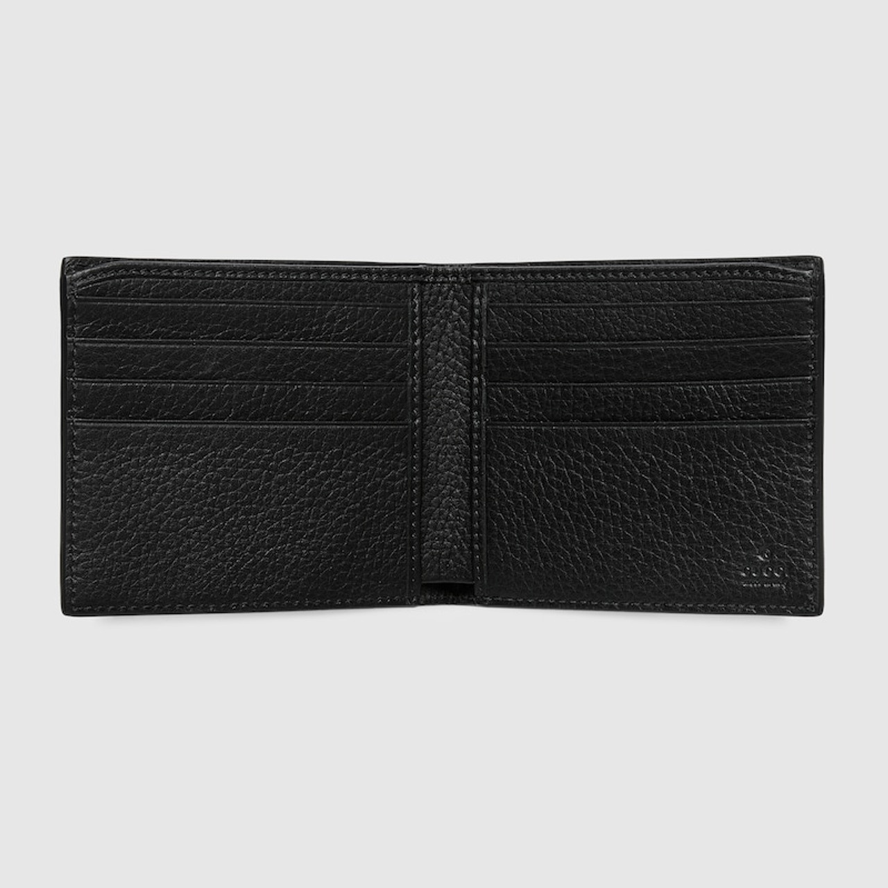 Gucci Monogram Embossed Wallet in Black for Men