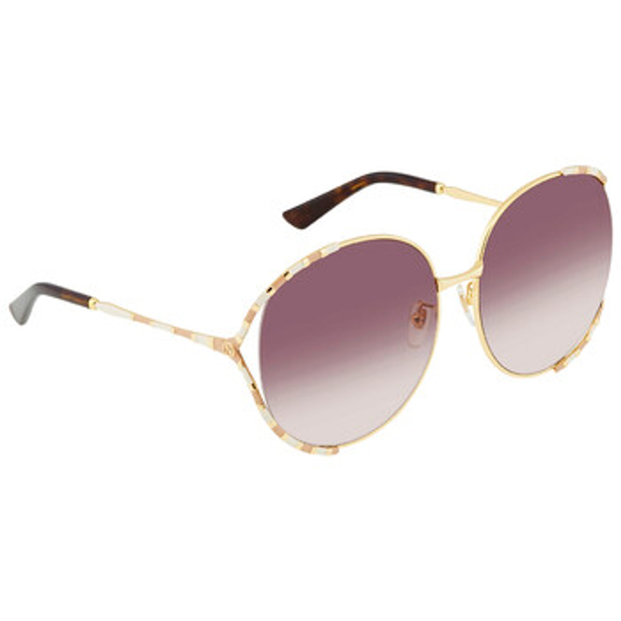 Ray-Ban RB3025 Aviator Gradient 55 Pink/Brown & Light Brown Sunglasses |  Sunglass Hut USA