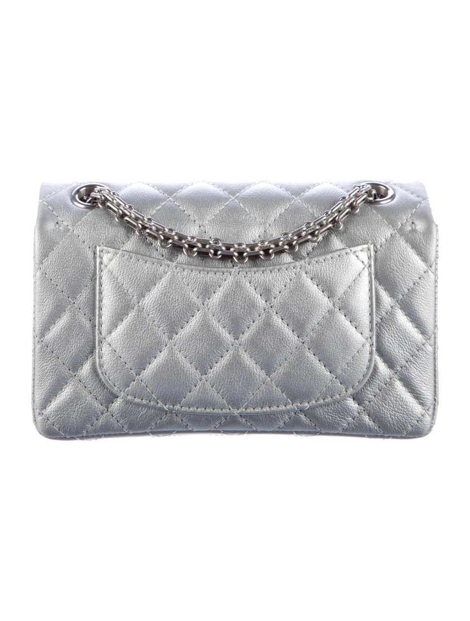 Chanel Metallic Reissue 224 Double Flap Bag