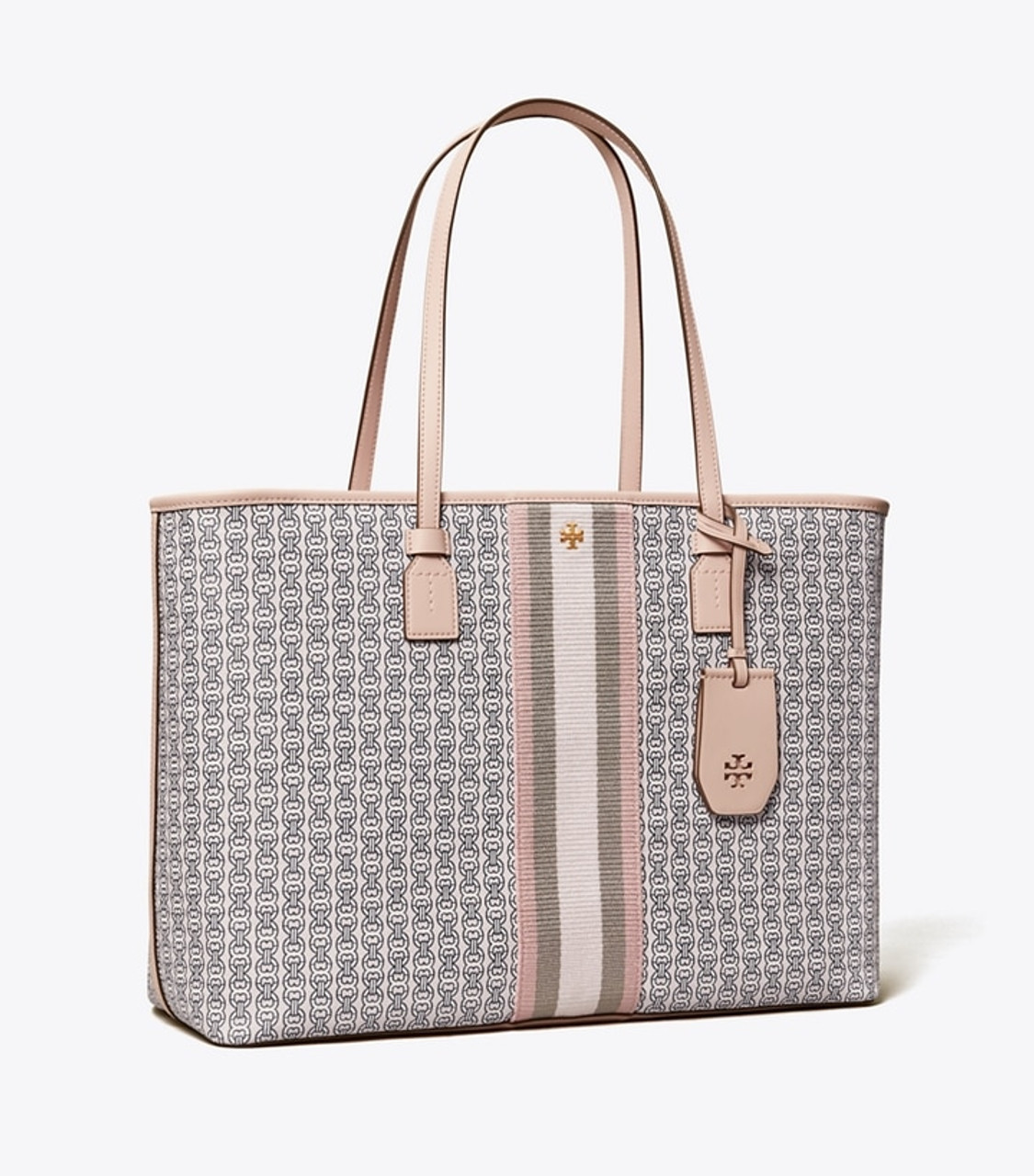 Tory Burch Small Gemini Link Tote - Pink In Pink Gemini Link