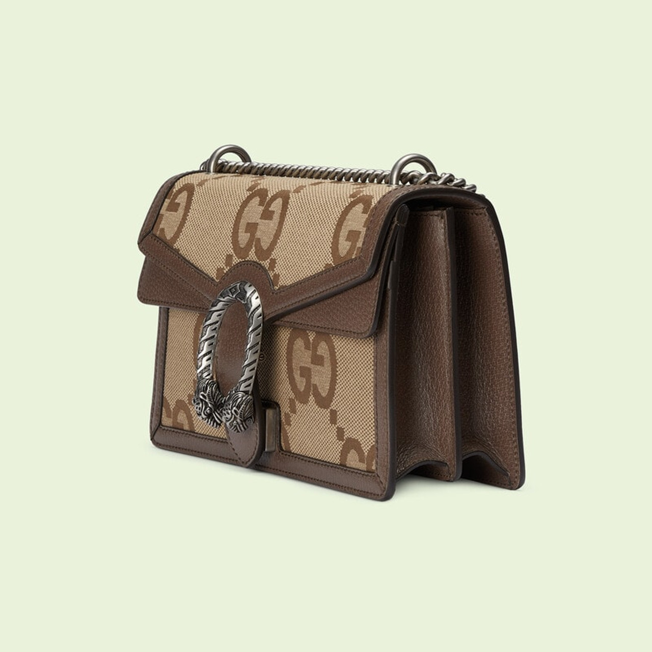 Dionysus GG Small Shoulder Bag in Beige - Gucci