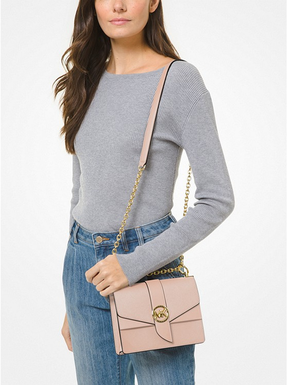 Michael Kors Greenwich Small Saffiano Leather Bag