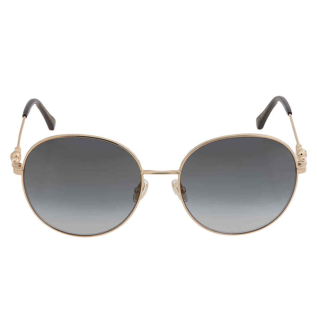 Jimmy Choo 60 mm Rose Gold Sunglasses | World of Watches