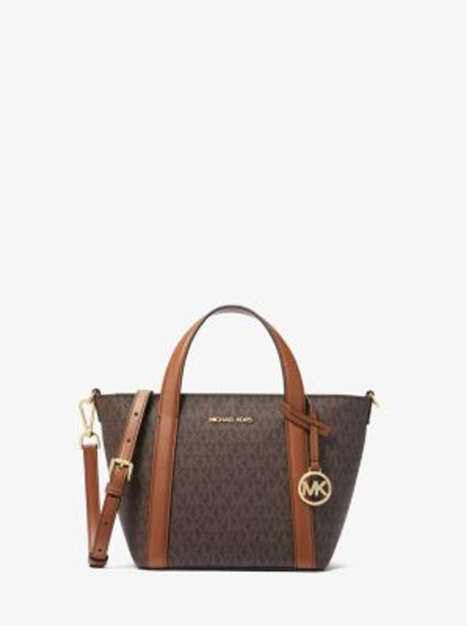 MICHAEL KORS Pratt Small Signature Logo Tote Bag