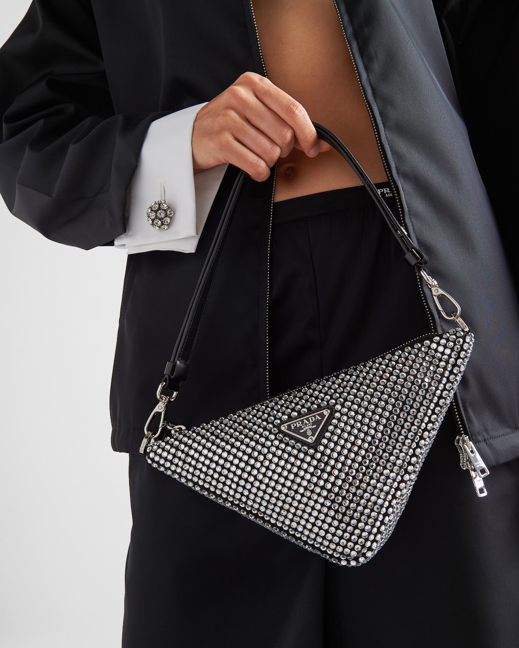 Redesigned, repurposed, redone the new Prada it-bag. THE TRIANGLE BAG -  Numéro Netherlands