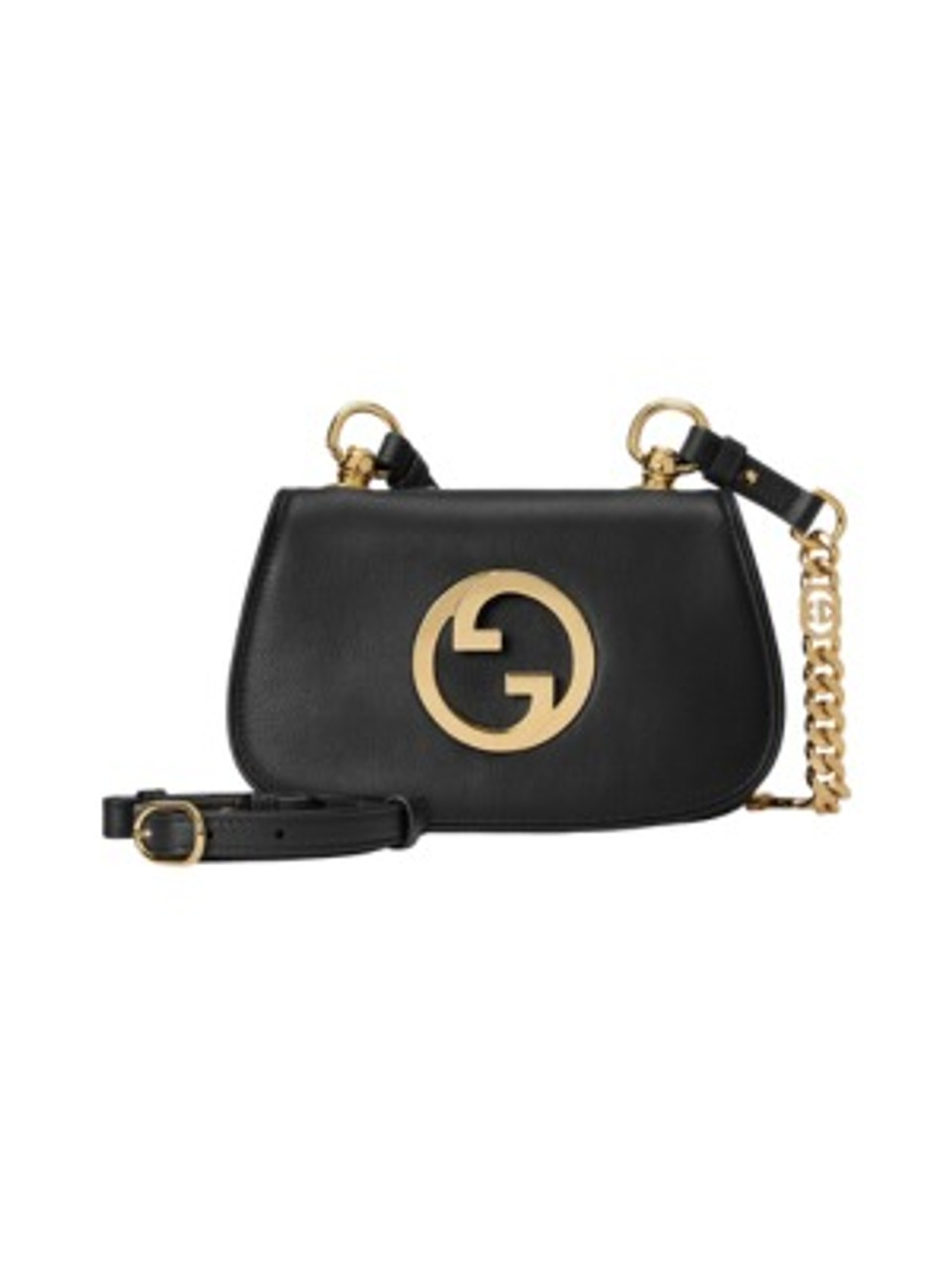 Gucci Blondie small shoulder bag in black leather