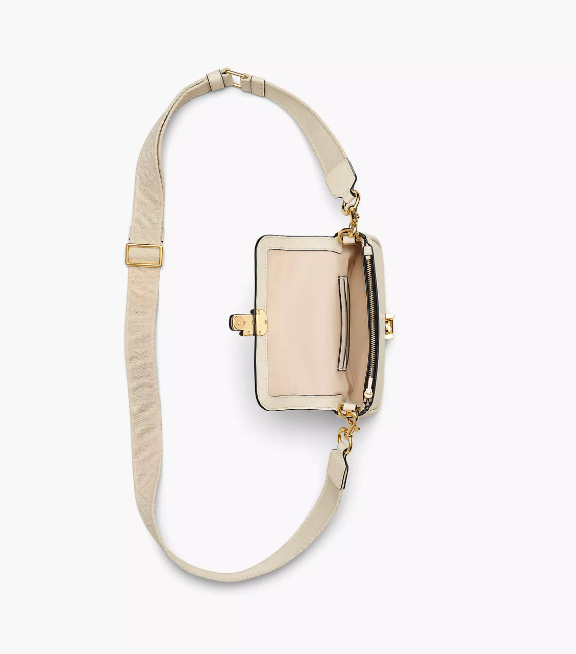 【MARC JACOBS】J マーク ミニバニティバッグ Cloud White MARC JACOBS The J Marc Mini Shoulder Bag - Rose