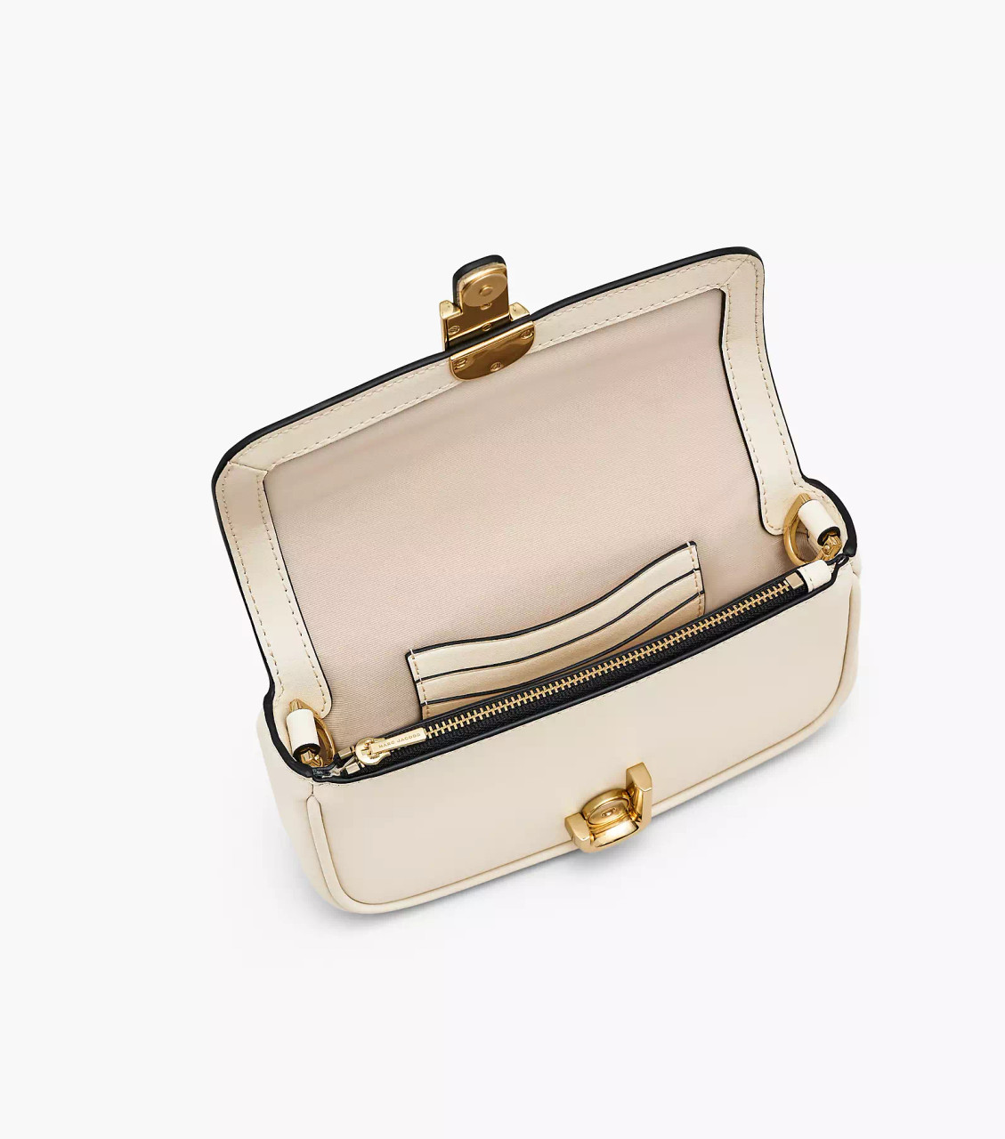 【MARC JACOBS】J マーク ミニバニティバッグ Cloud White MARC JACOBS The J Marc Mini Shoulder Bag - Rose
