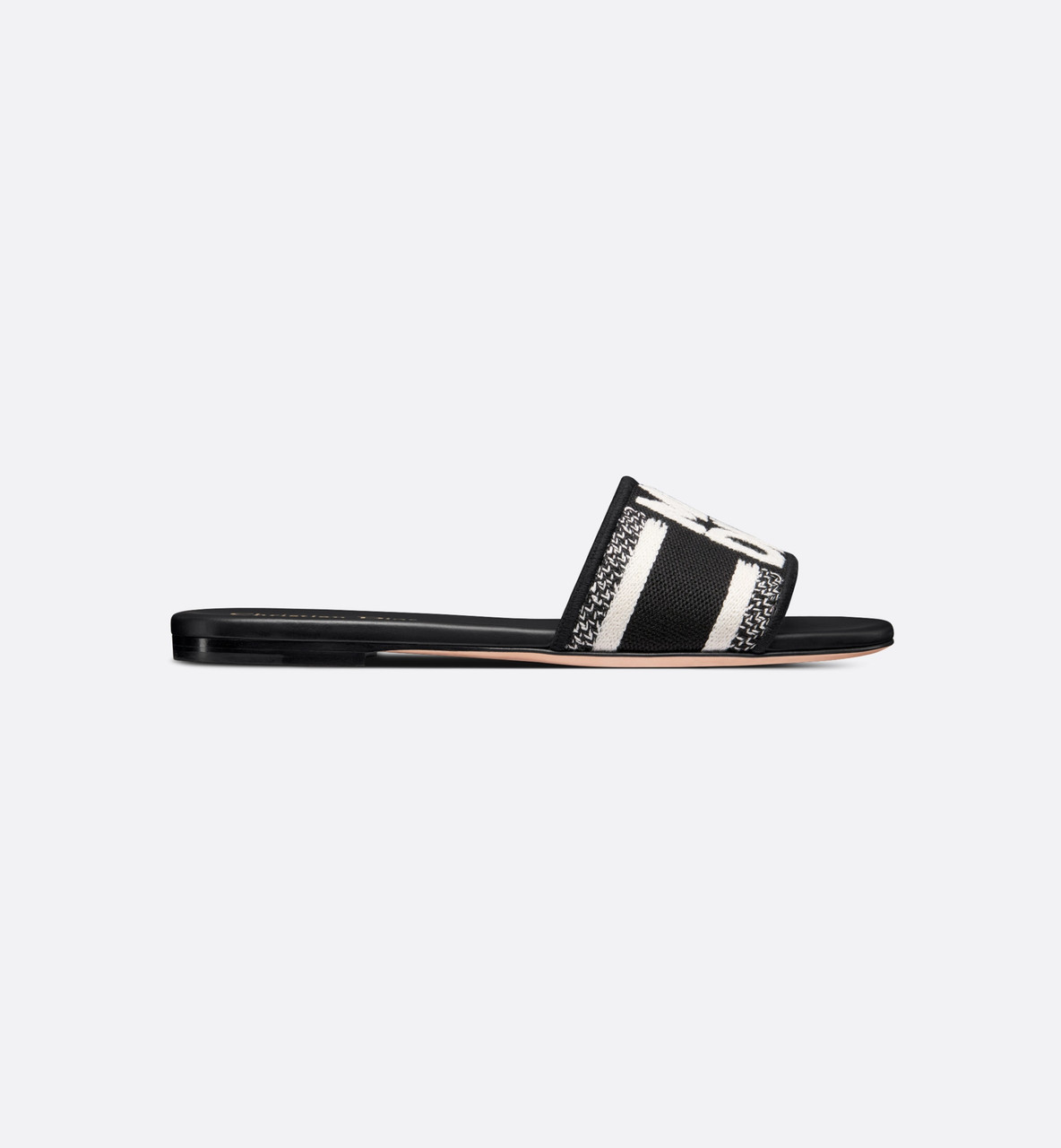 サンダル・ミュール DIOR 25SS Off-White Dway Mule KCQ209HCS 84W DIOR Mule Dway - Black White