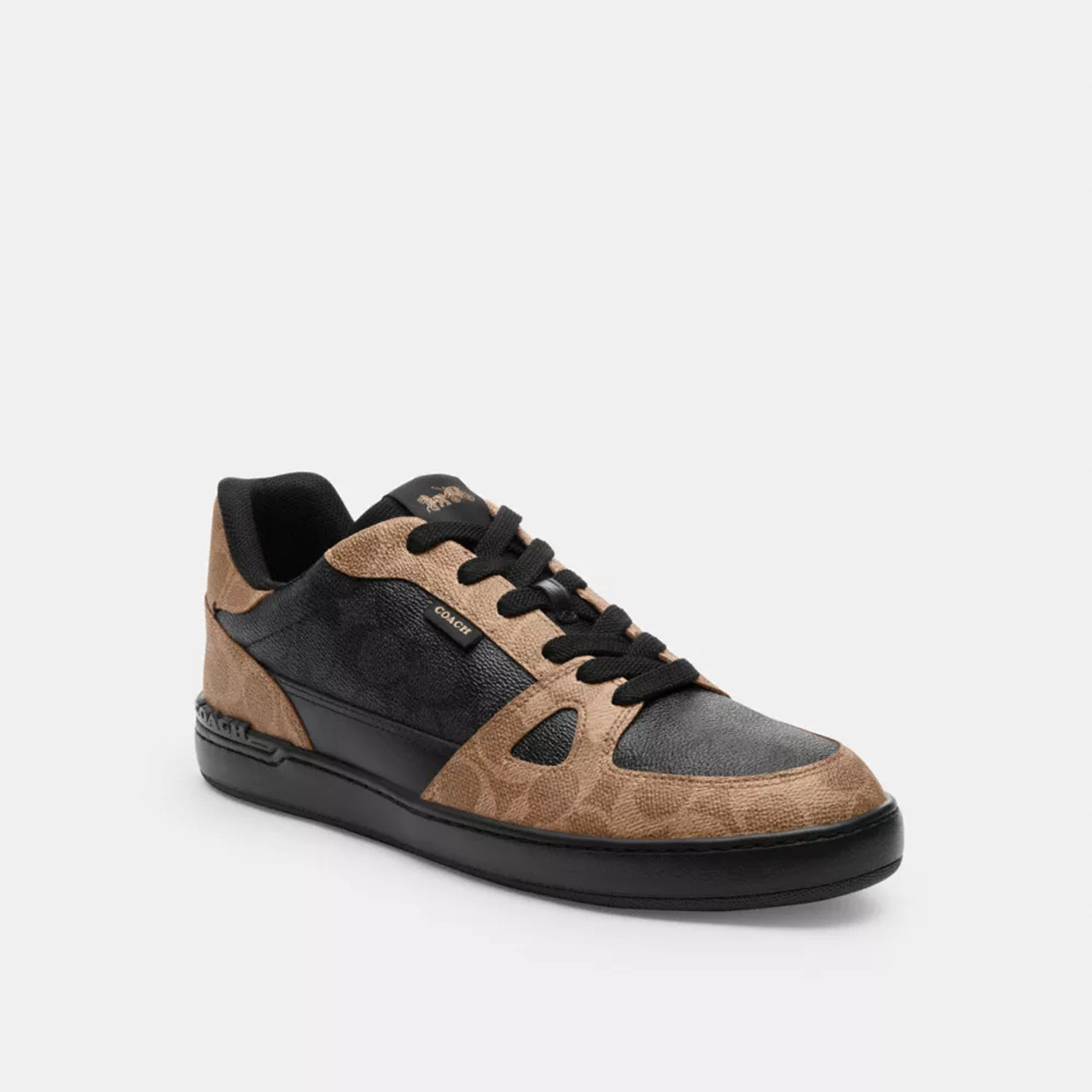 COACH Clip Court Sneaker In Signature Canvas