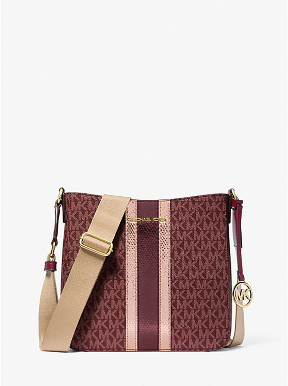 MICHAEL KORS Jet Set Travel Small Signature Logo and