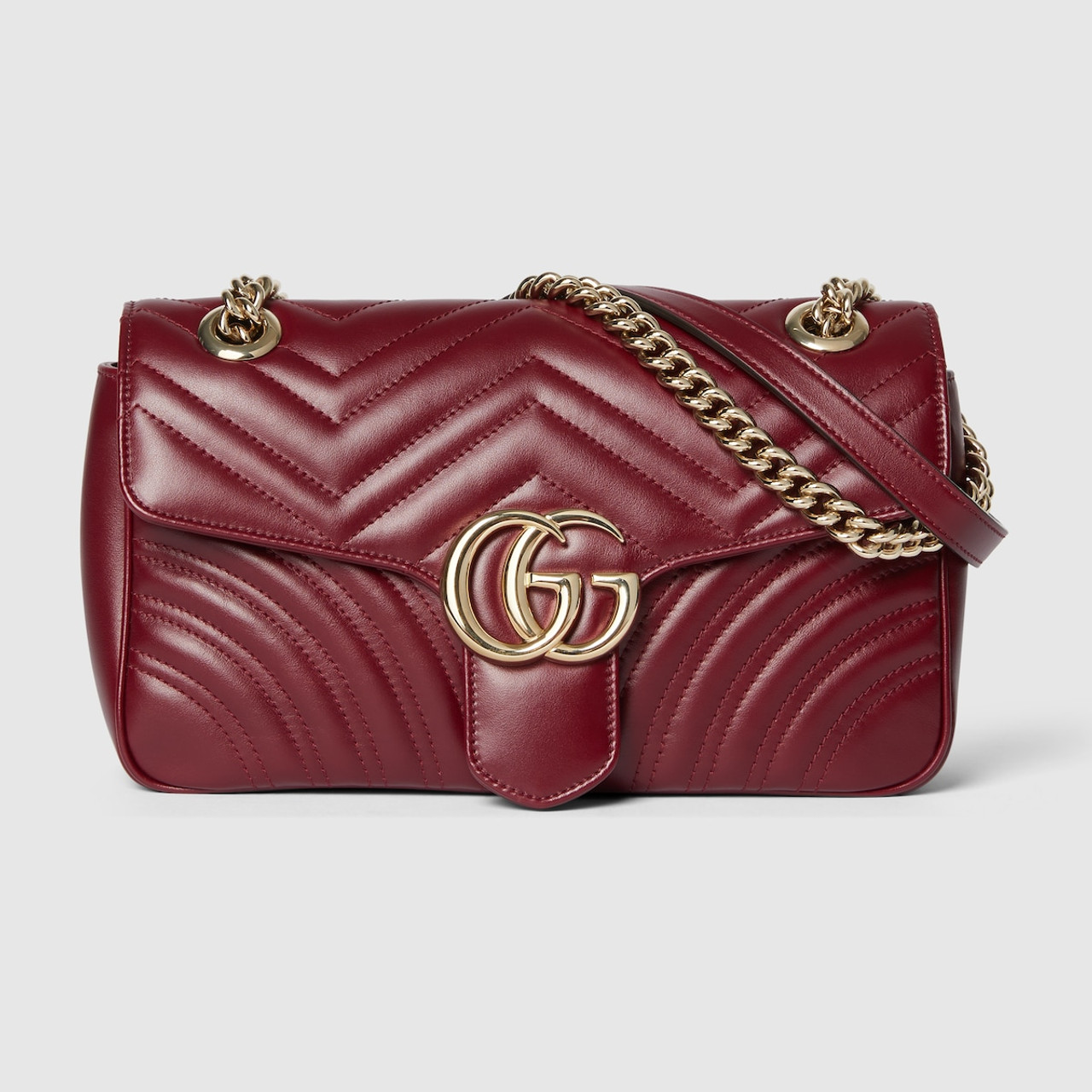 【関税&送料込】Gucci Petite Gg Small Quilted Leather Handba GUCCI GG Marmont Small Shoulder Bag