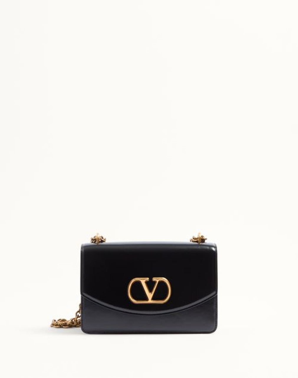 【関税込み】VALENTINO GARAVANI 'VAIN' SHOULDER BAG VALENTINO Garavani Vain Shoulder Bag In Shiny Calfskin