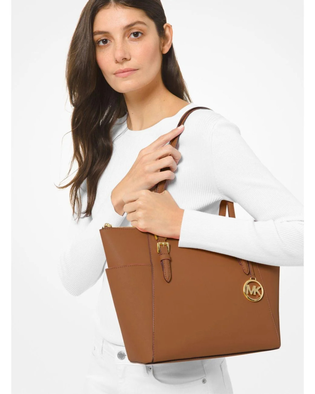 Michael Kors Brown Karlie Handbag – From the Heart Consignment