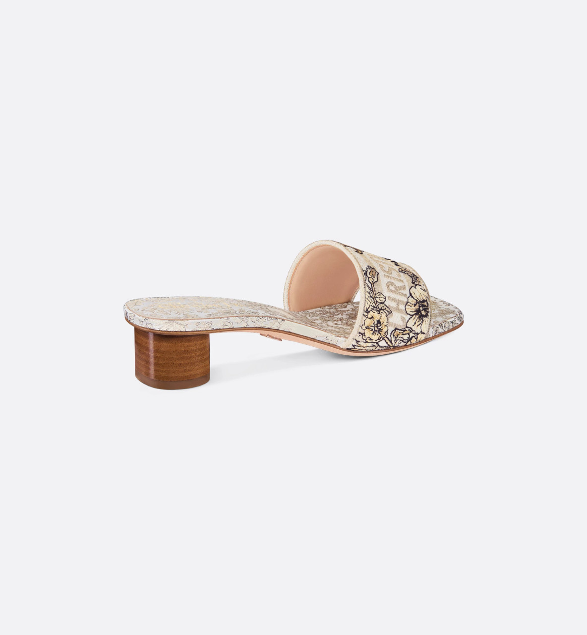 DIOR Dway Heeled Mule - Golden