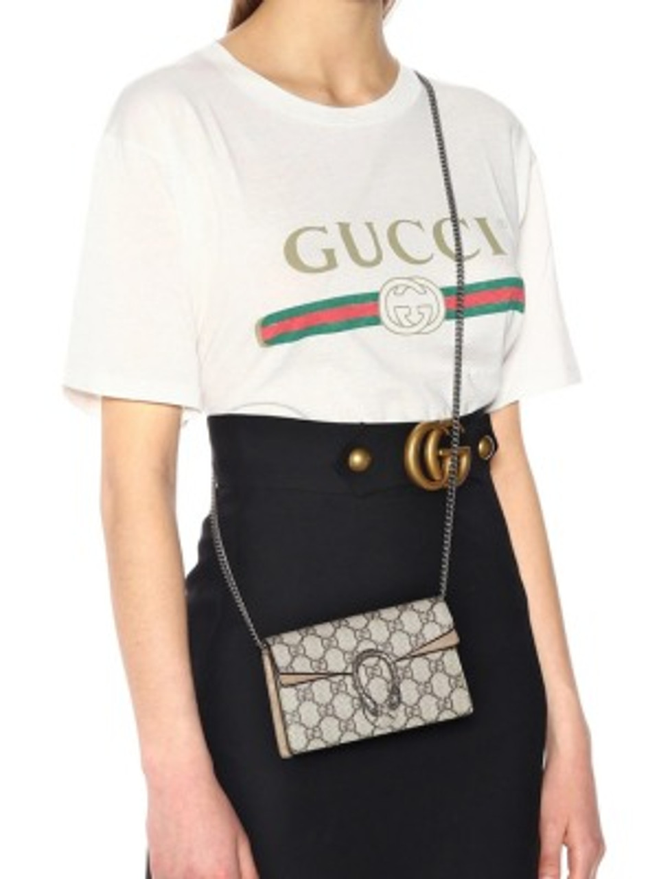 GUCCI Super Mini Dionysus Gg Supreme Bag for Women