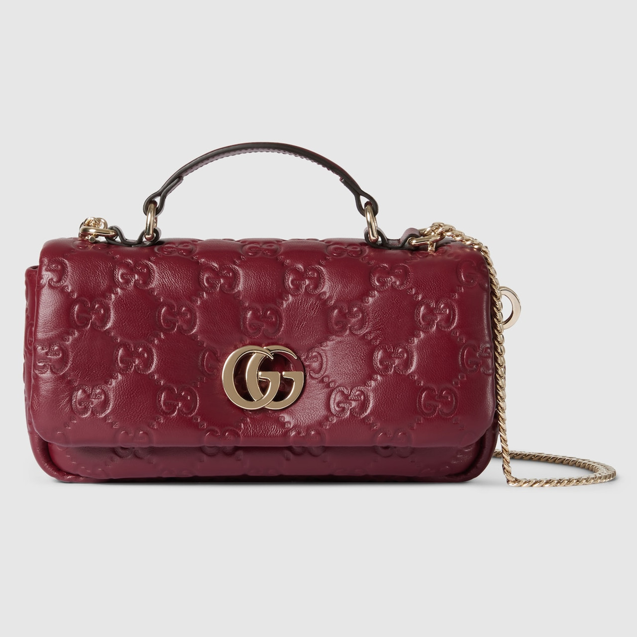 【関税&送料込】Gucci Borsa Gg Milano Mini In Pelle GUCCI GG Milano Mini Handbag