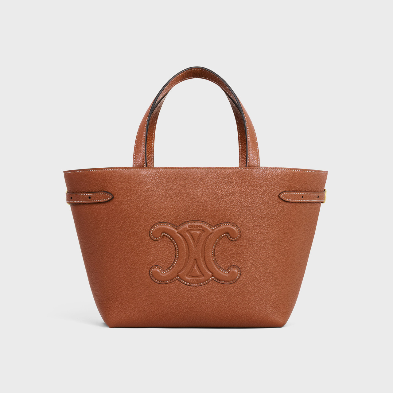 VIP【送料関税込】CELINE ANAIS CUIR TRIOMPHE SMALL TOTE BAG CELINE Anais Leather Tote Bag Triumph Mini Model Grained