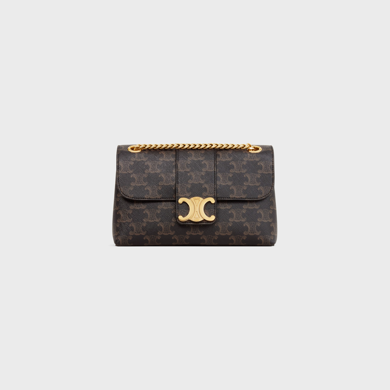 CELINE Victoire Teen Bag Model Triomphe Canvas