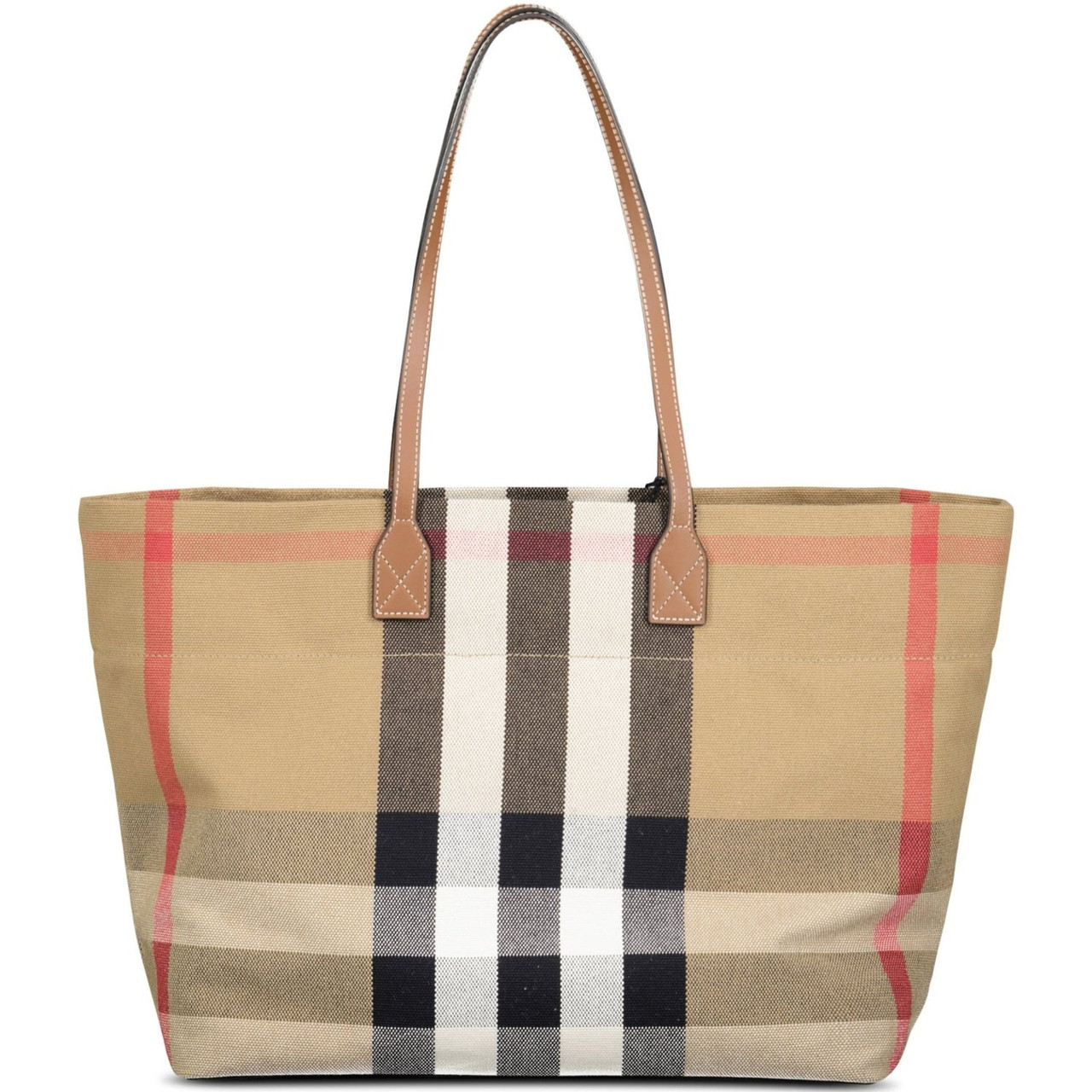 【BURBERRY】CANVAS TOTEBAG BURBERRY 'London' Canvas Tote Bag