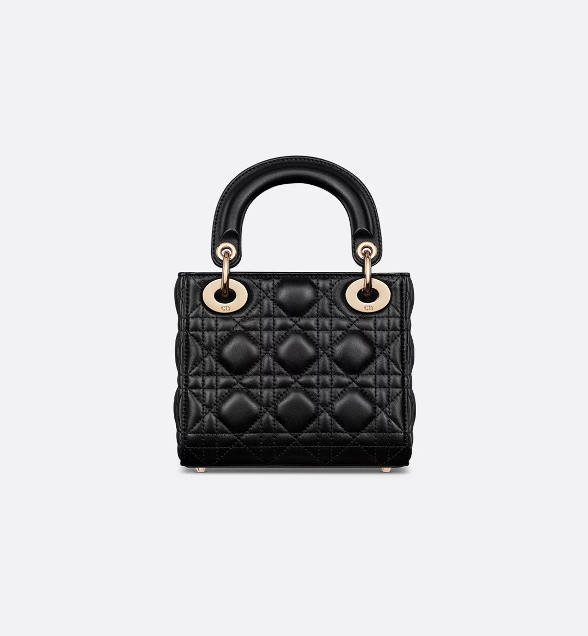 DIOR Lady Dior Mini Bag Black Cannage Lambskin