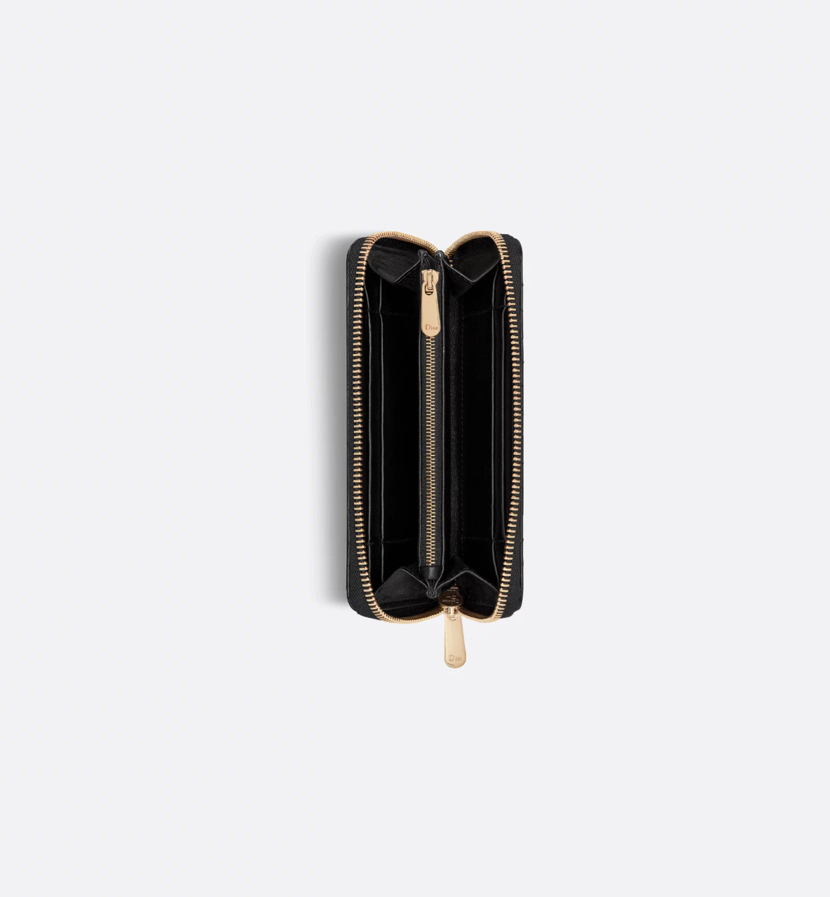 DIOR Lady Dior Medium Zip Wallet