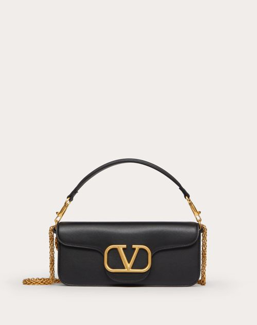【VALENTINO】LOCO CROSSBODY BAG Black Mini Locò Crossbody Bag by Valentino Garavani on Sale