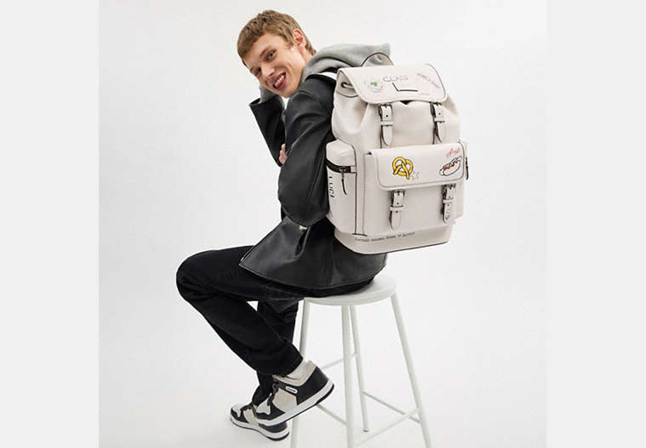 新作スケッチ COACH◆スプリント バックパック CAJ65 新作スケッチ COACH◇スプリント バックパック CAJ65 (Coach