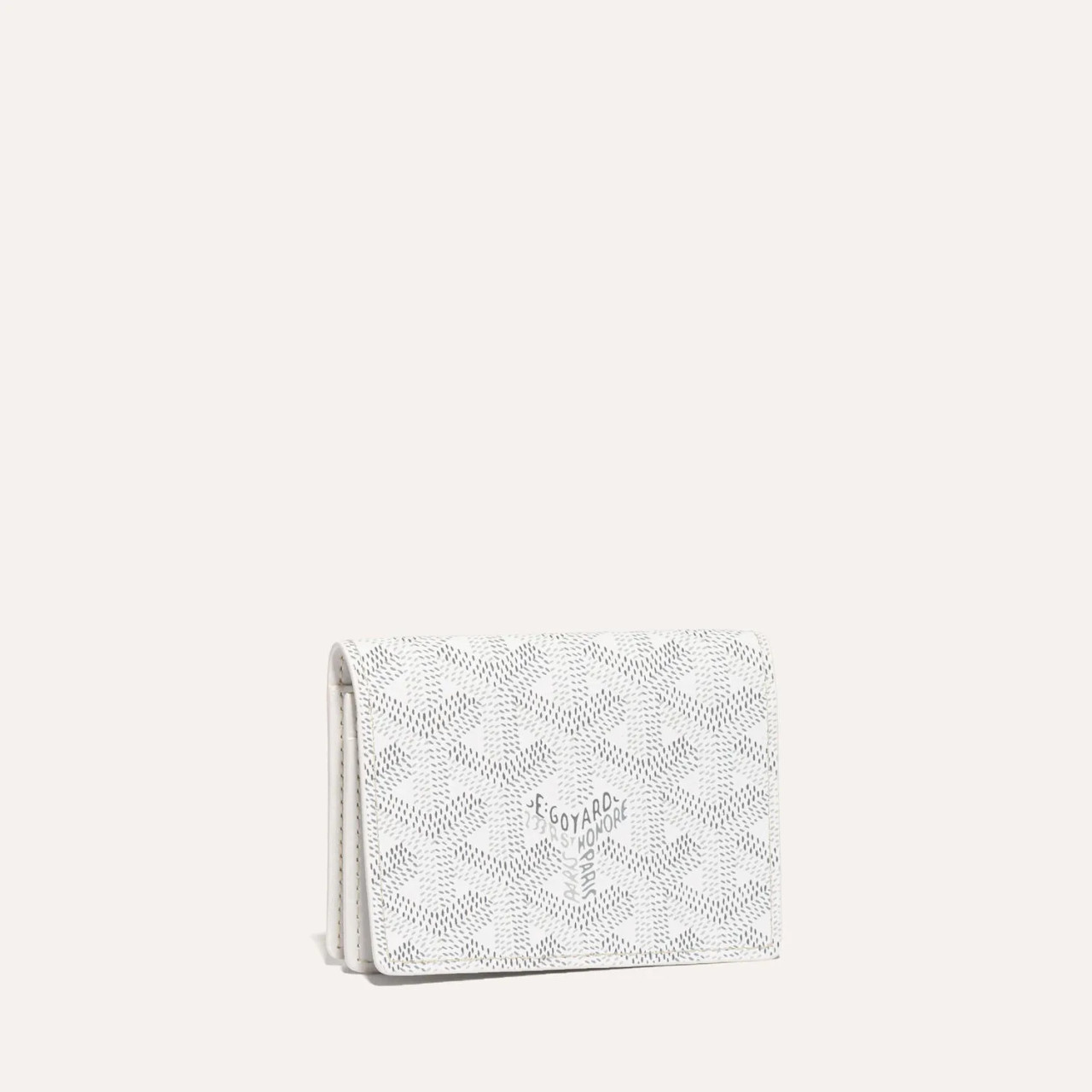 希少品◆入手困難♪【GOYARD】Malesherbes card holder ホワイト GOYARD Malesherbes card holder