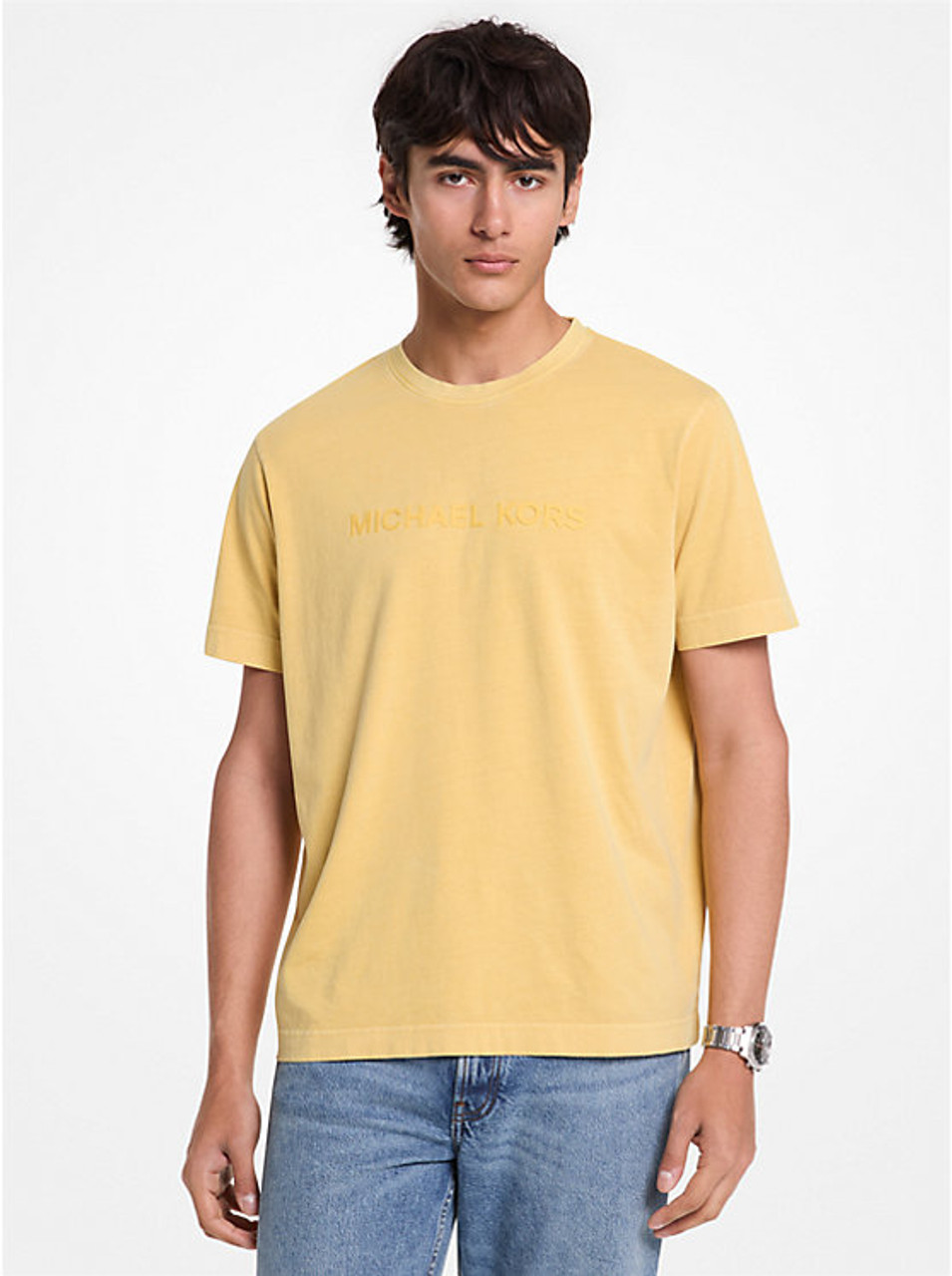 michael kors yellow top