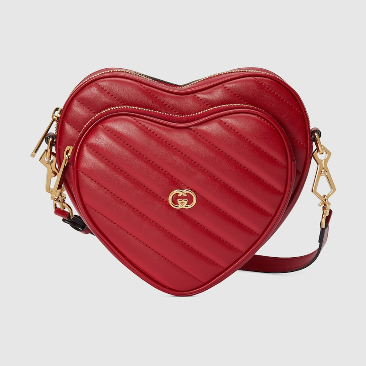 Gucci Pre-Owned 2000-2015 heart-appliqué lace-up Suede Crossbody Bag -  Farfetch