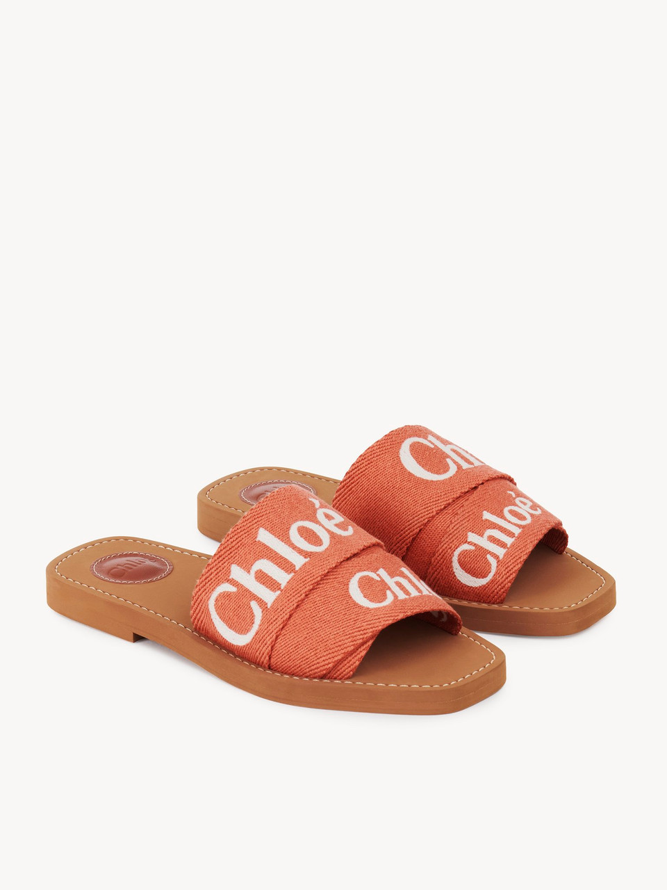 Chloe flat mule outlet sandals