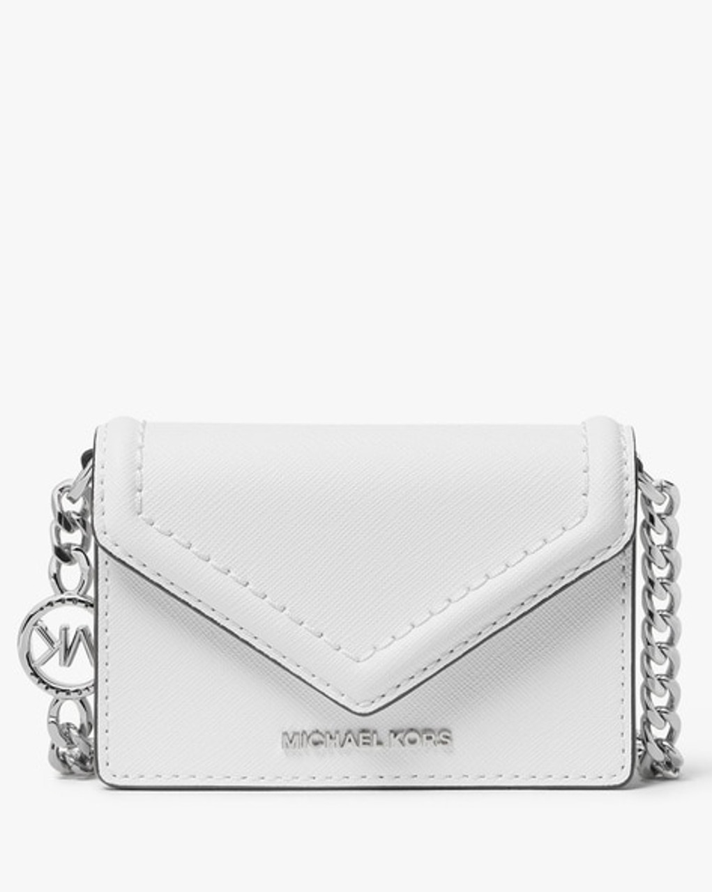 Michael Kors Small Saffiano Leather Envelope Crossbody Bag Cash Back 7.5%.  Share to Earn