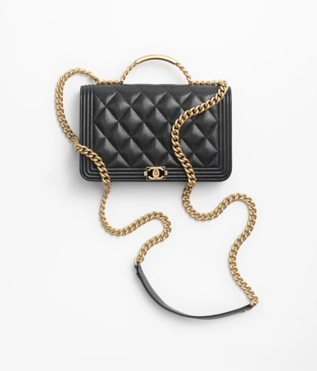 Boy chanel wallet on on sale chain