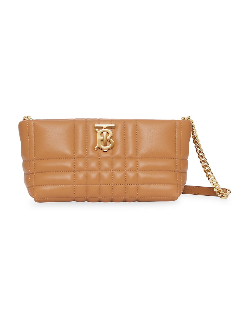 Burberry Grace Small Nutmeg Smooth Leather Flap Crossbody Clutch Handbag  Purse | 23,533.00