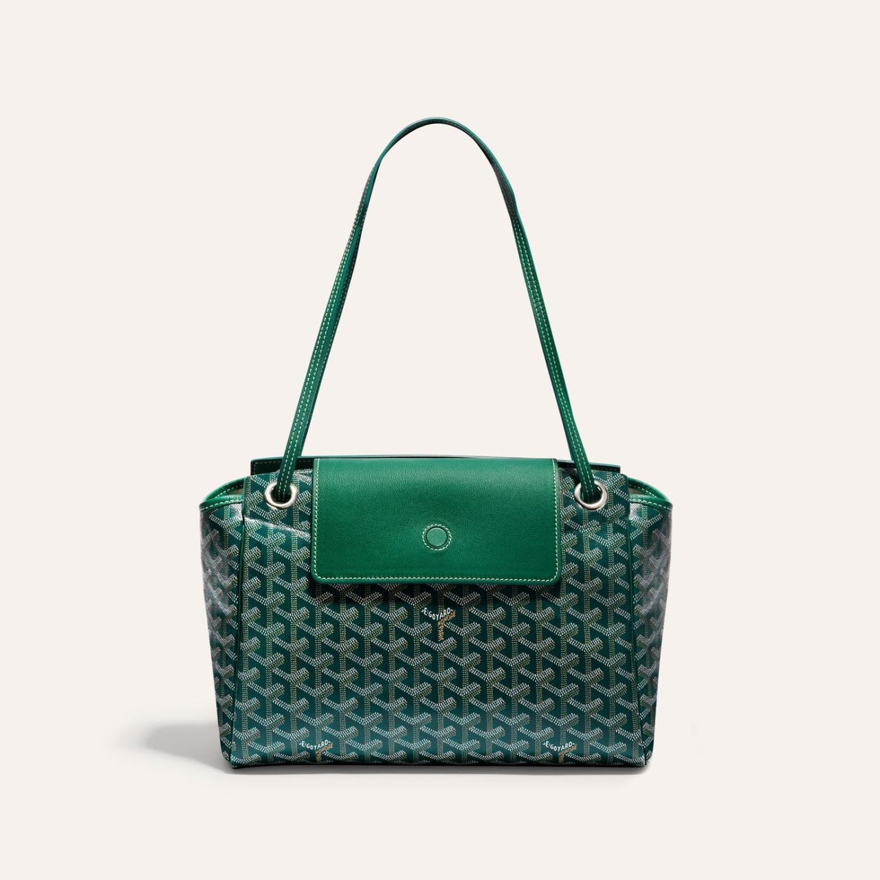 Goyard Blue Goyardine Rouette Souple PM Bag – The Closet