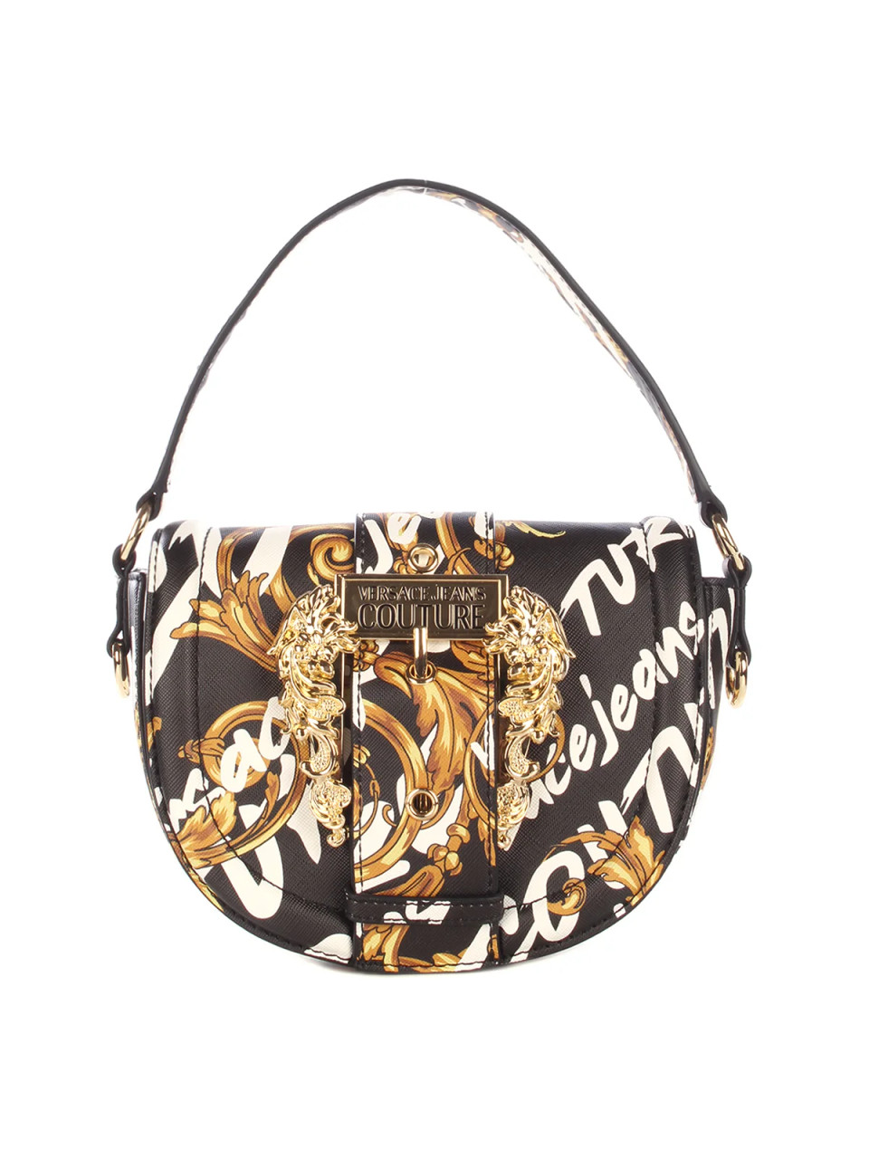 Versace Small Repeat Hobo Bag - Black 10076801A058781B00P 8054712860997 -  Handbags - Jomashop