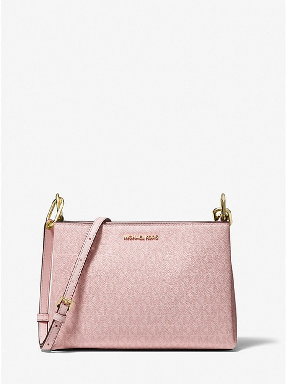 MICHAEL KORS Girls Pink Logo Heart Handbag | Junior Couture