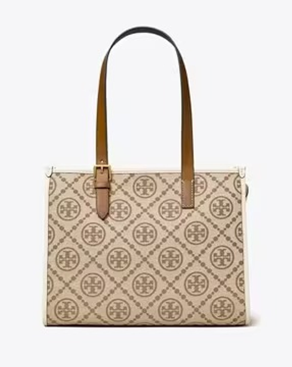 Mini t monogram canvas top handle bag - Tory Burch - Women