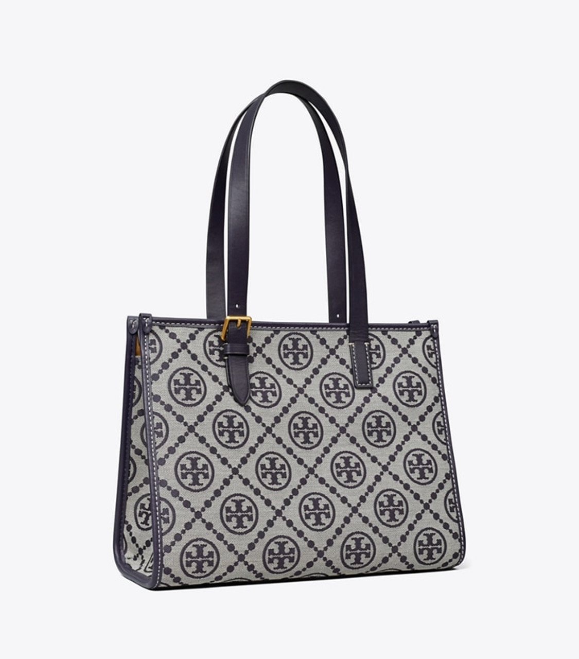 Tory Burch Bag Unboxing  T- Monogram Coated Canvas Tote Bag