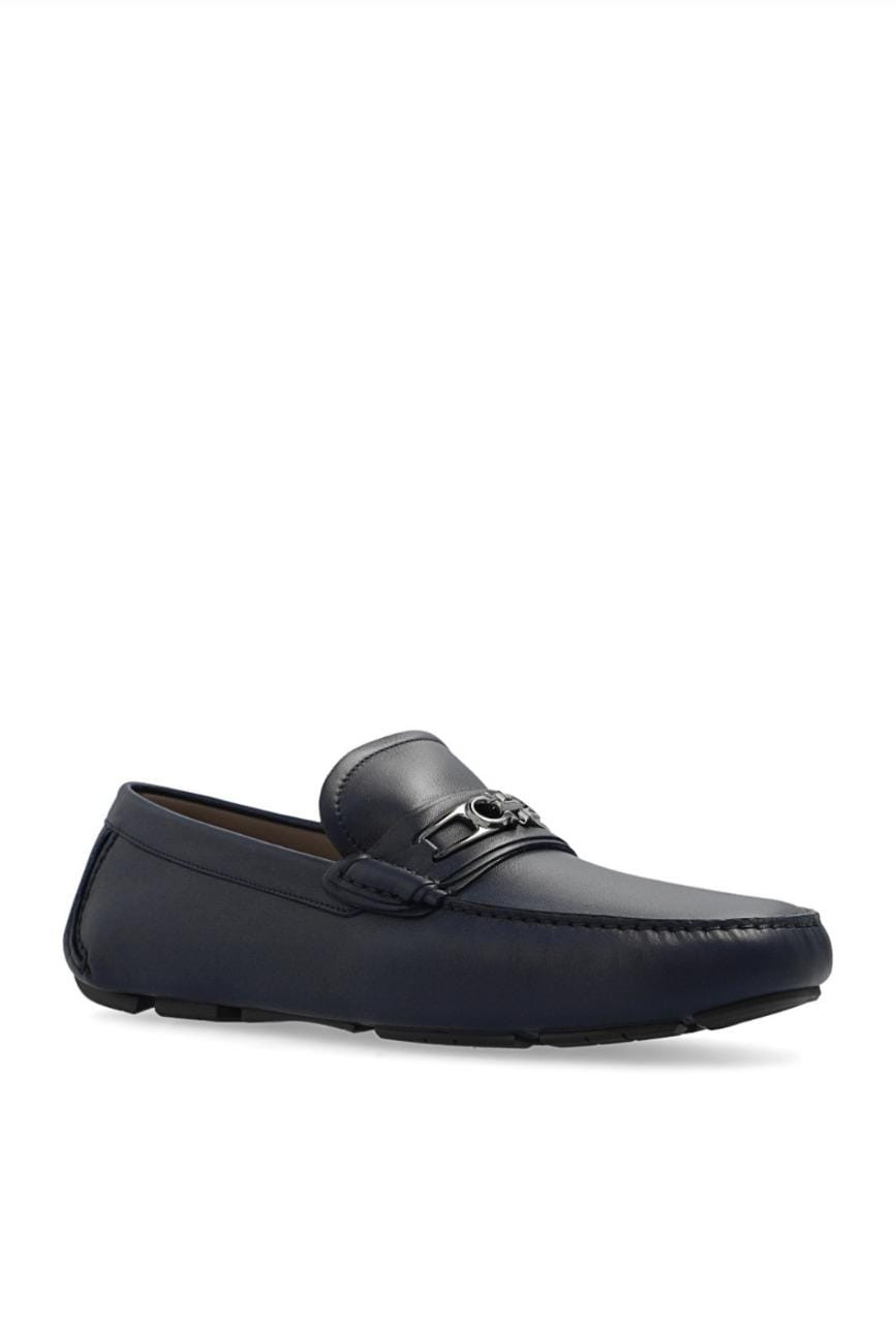 Casual Wear Salvatore Ferragamo Leather Black Balley Shoes at Rs 1499/pair  in Delhi