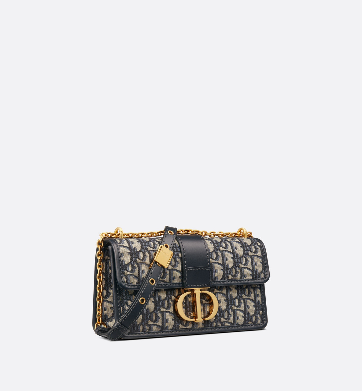 DIOR Oblique print 30 MONTAIGNE two-in-one clutch