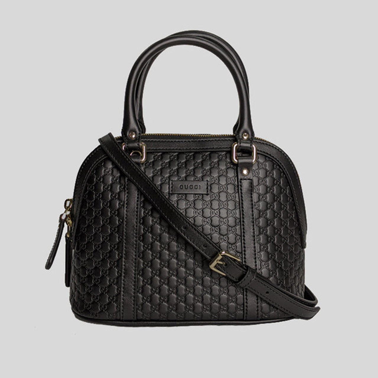 Gucci Microguccissima Small Leather Crossbody Bag