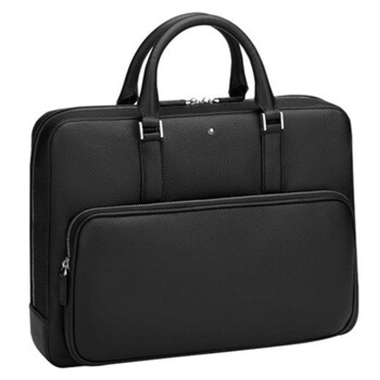 Montblanc Meisterstück 4810 Textured-Leather Briefcase - Men - Black Bags