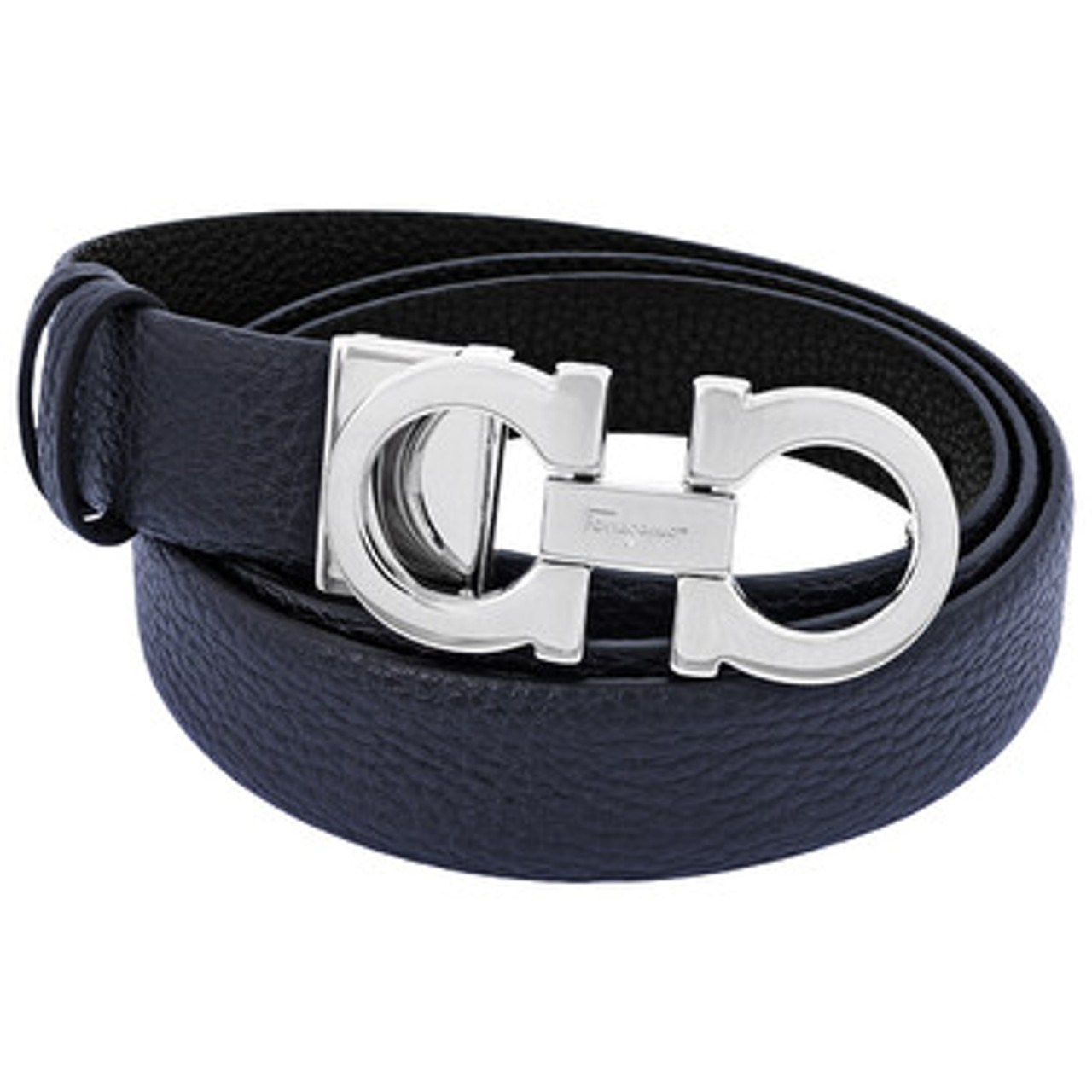 Ferragamo Gancini Adjustable and Reversible Belt