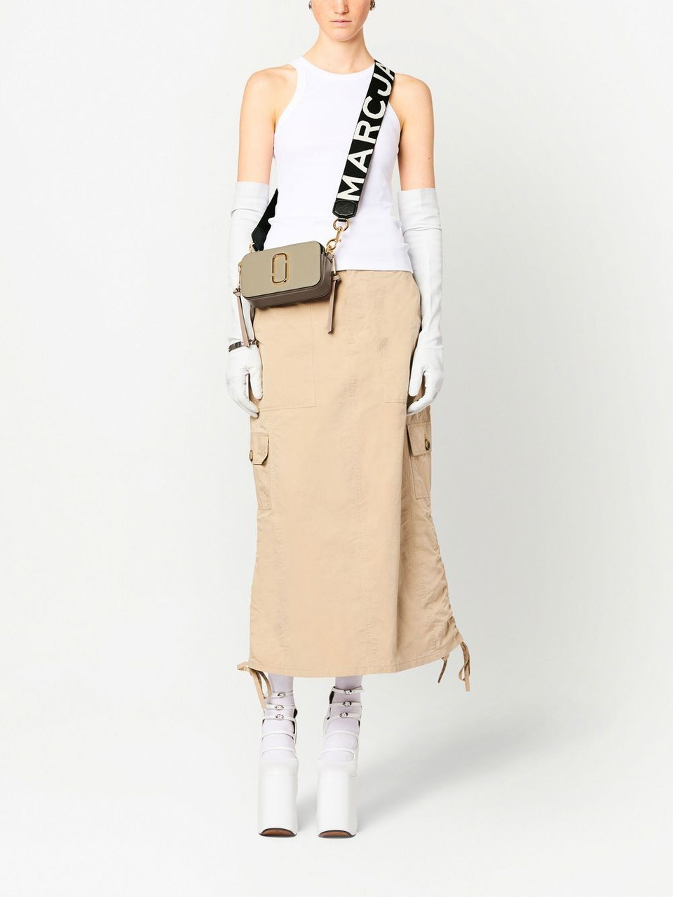 The Snapshot Crossbody - Marc Jacobs - White - Leather