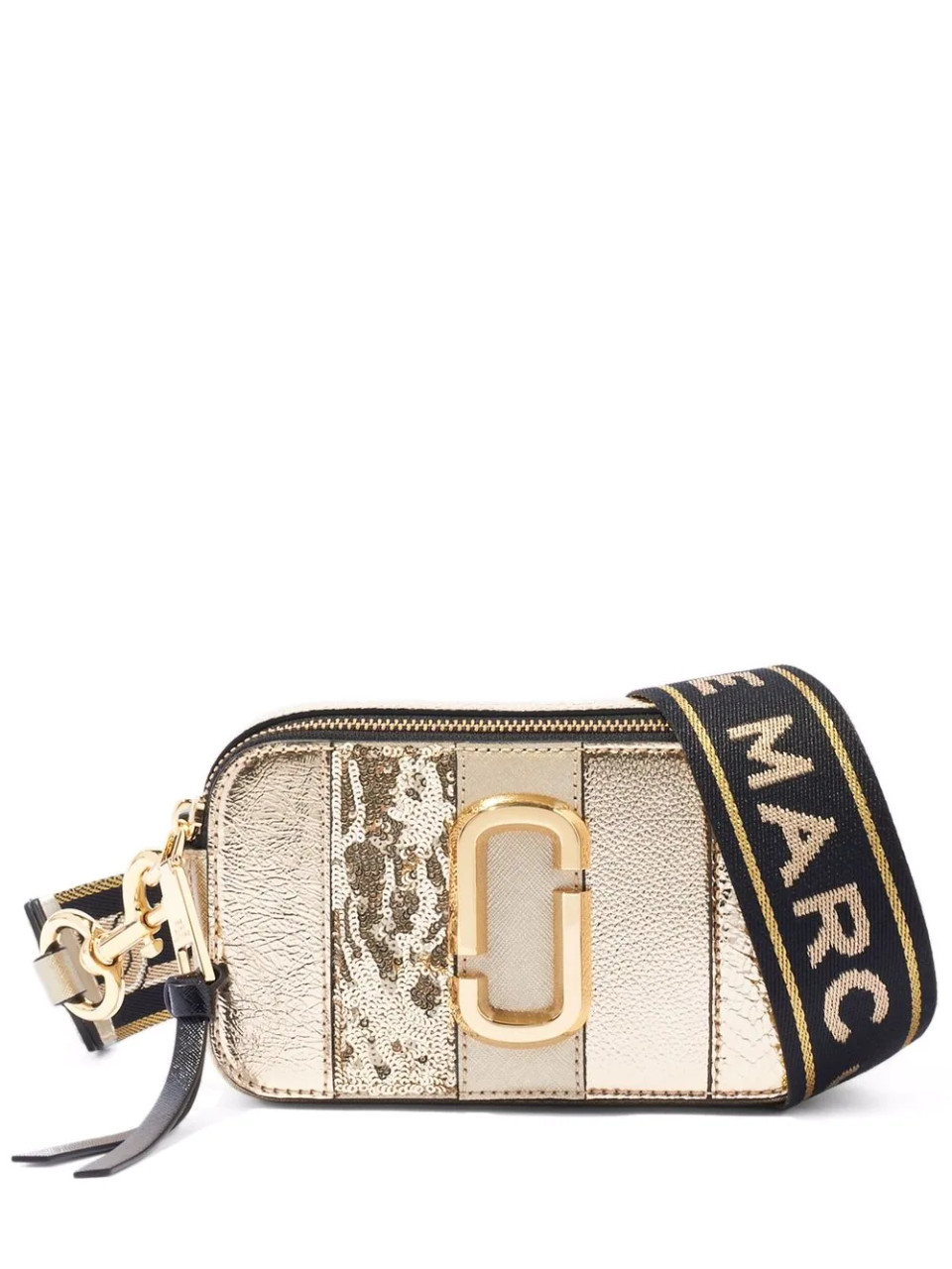 The Marc Jacobs Snapshot Small Camera Bag shoulder bag in gold