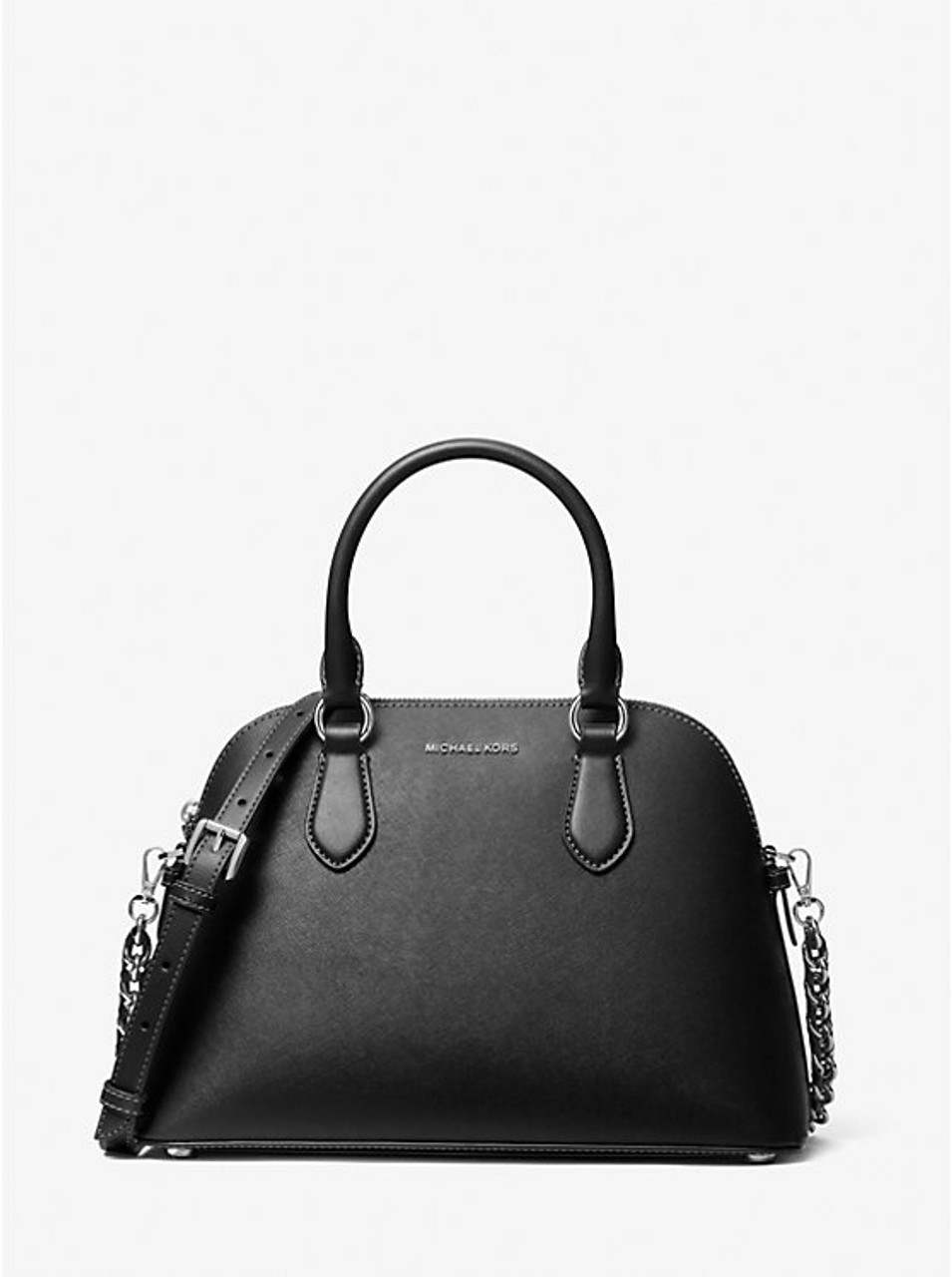 Michael kors medium satchel clearance black